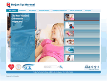 Tablet Screenshot of dogantipmerkezi.com